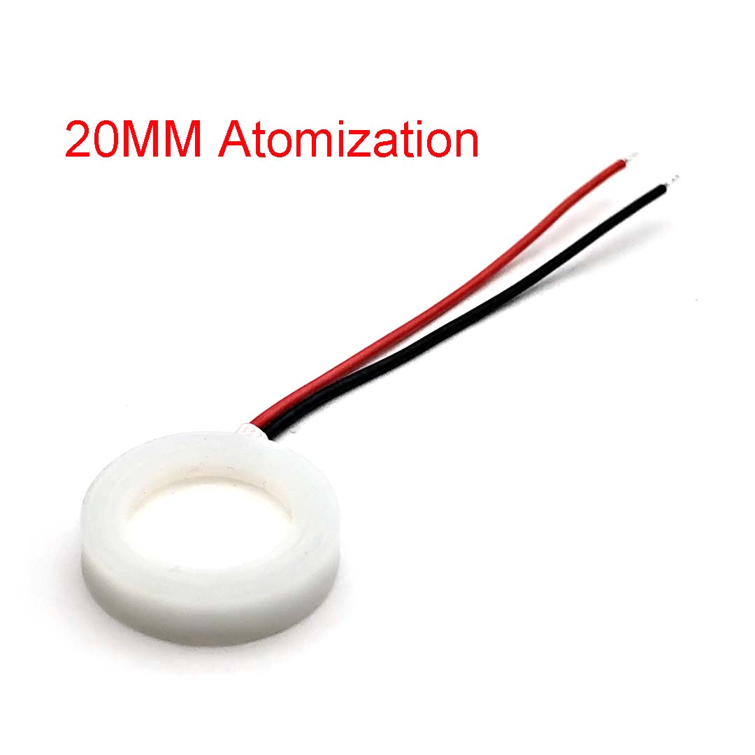 Vape Ring - Brumisateur 20mm, atomisation ultrasonique, disque en