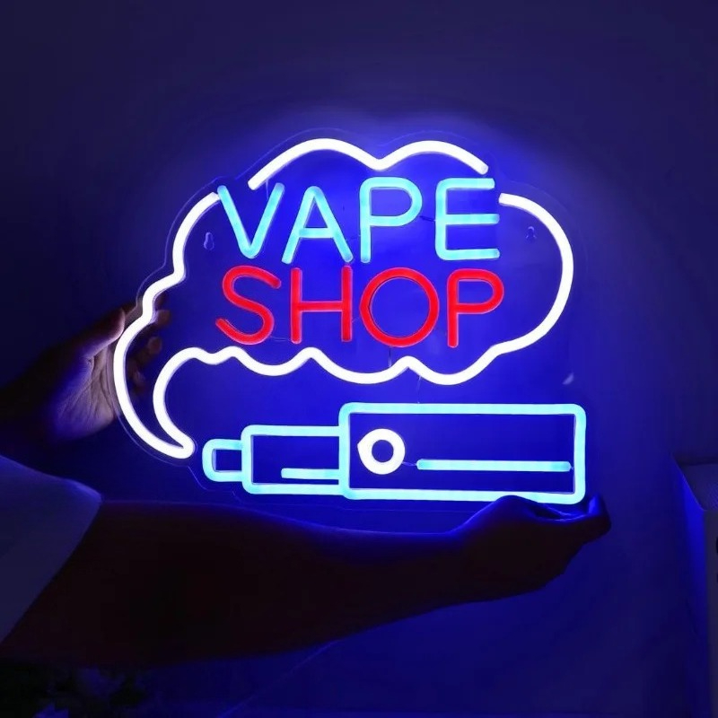 Vaping Store - LED VAPE SHOP fumée néon signe