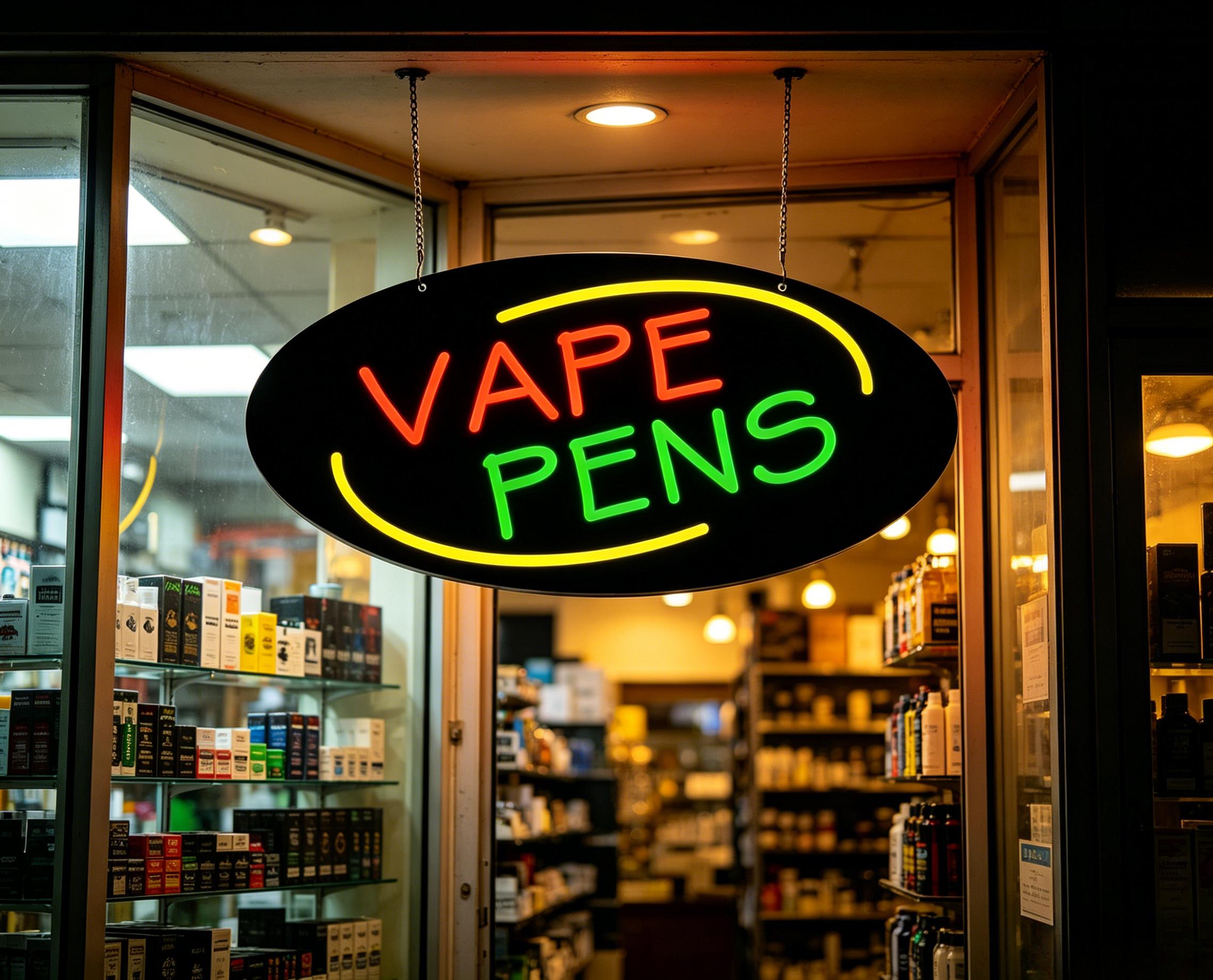 Enseigne néon LED à intensité  - Vaping Store avis et prix
