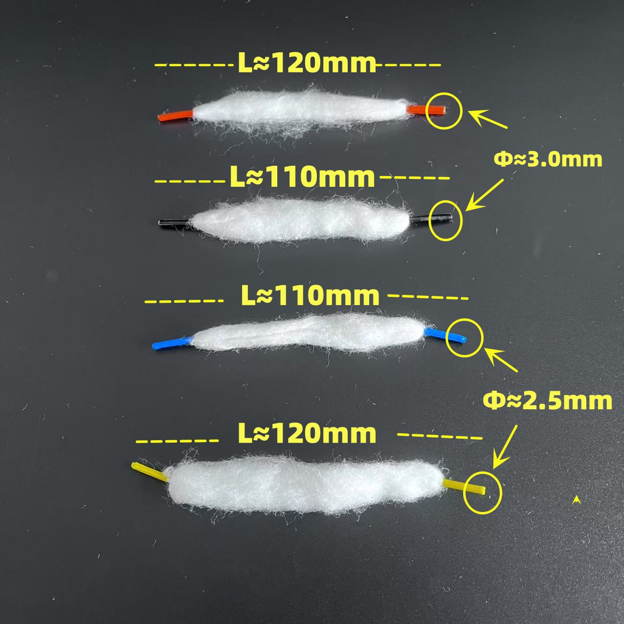 Tête en plastique de 3.0/2.5mm - Cotton Wick Organic avis et prix