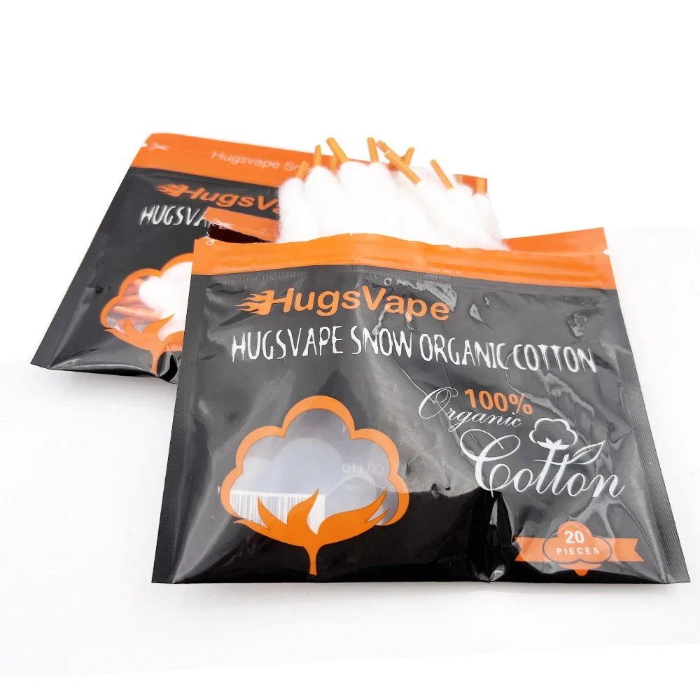 Coton pré-rempli Hugos Snow en - Cotton Wick Organic avis et prix