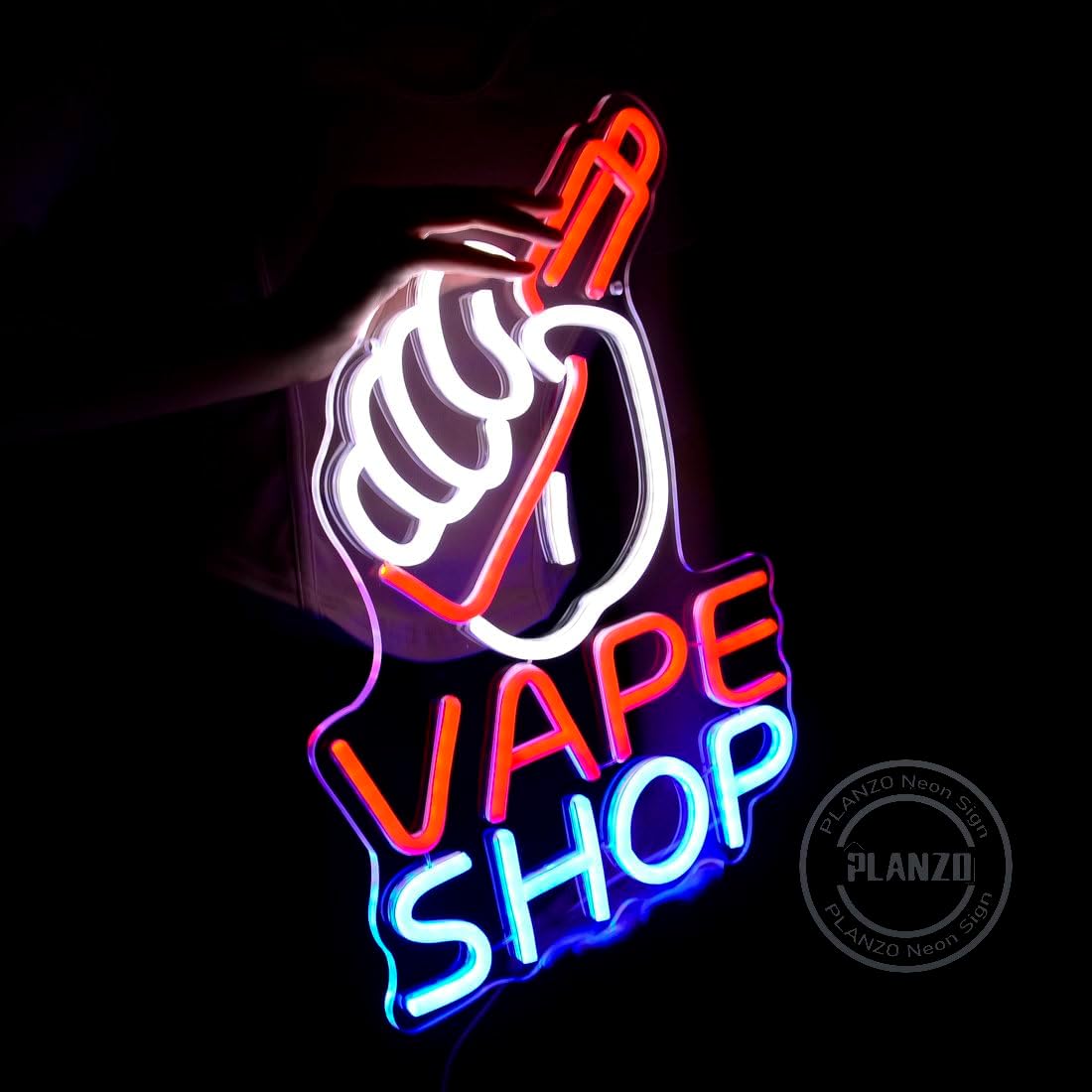 Enseigne néon LED pour magasin - Vaping Store avis et prix