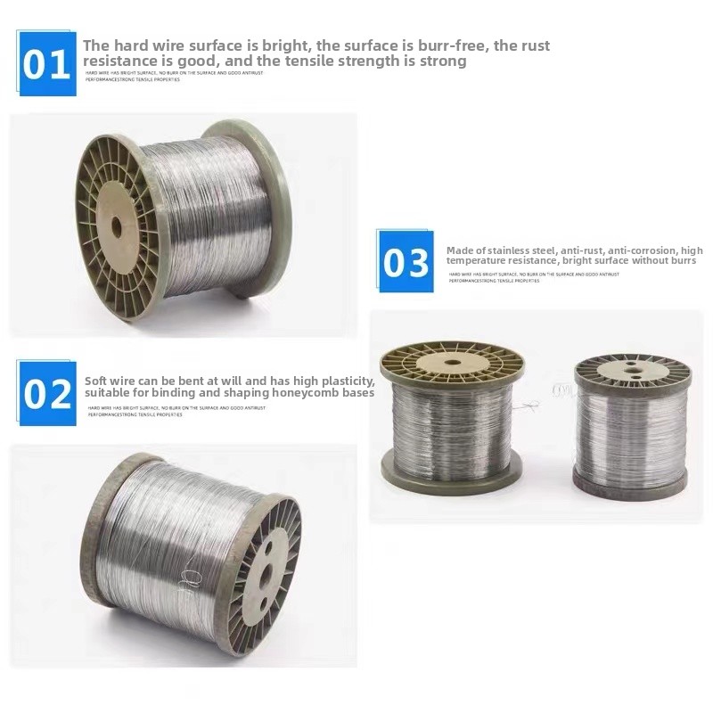 100 m/lot 0.1mm 0.2mm 0.3mm 0. - Stainless Wire Ss316 avis et prix